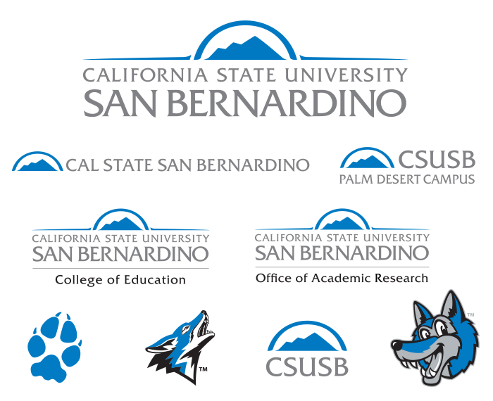 Download CSUSB logos