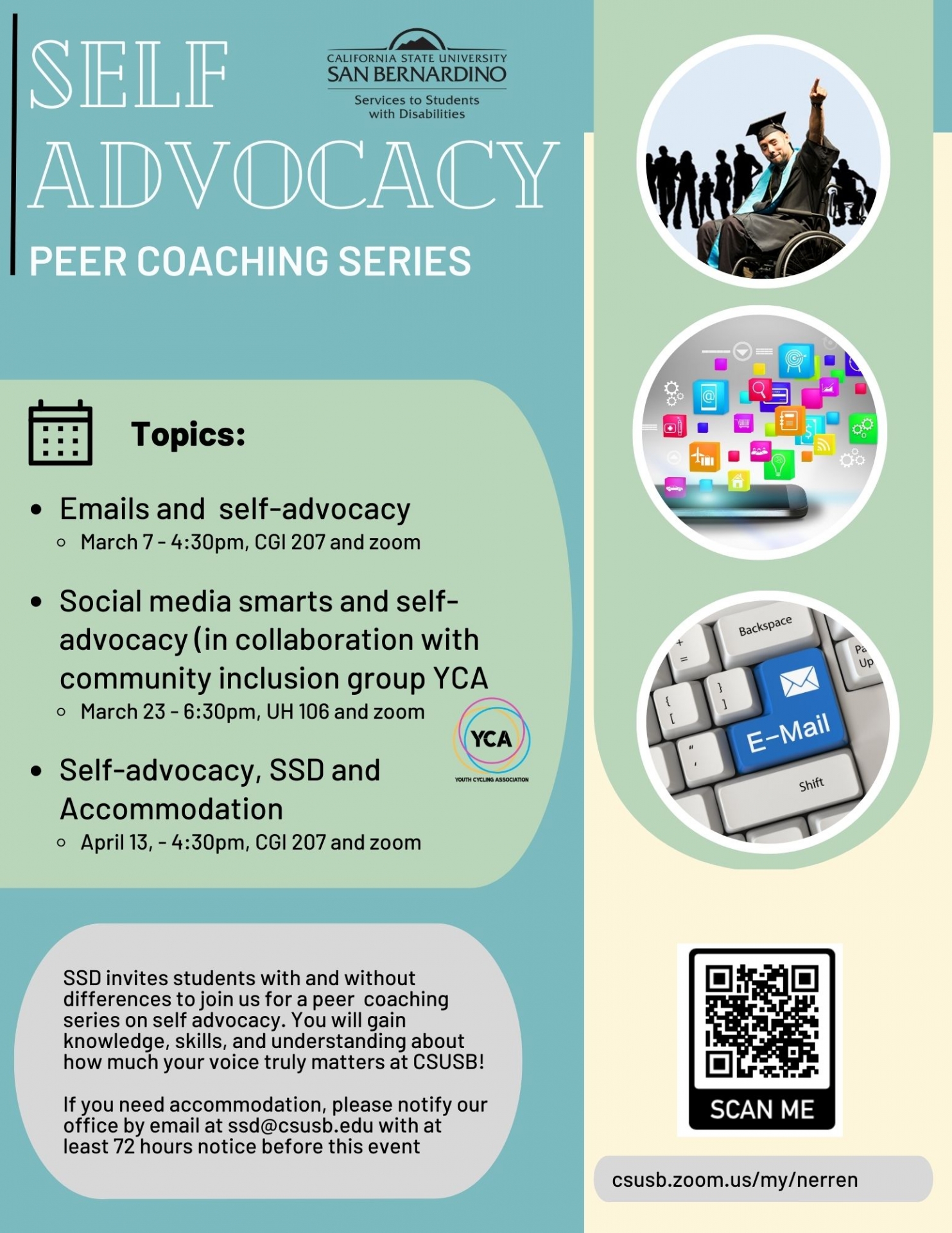 self advocacy event