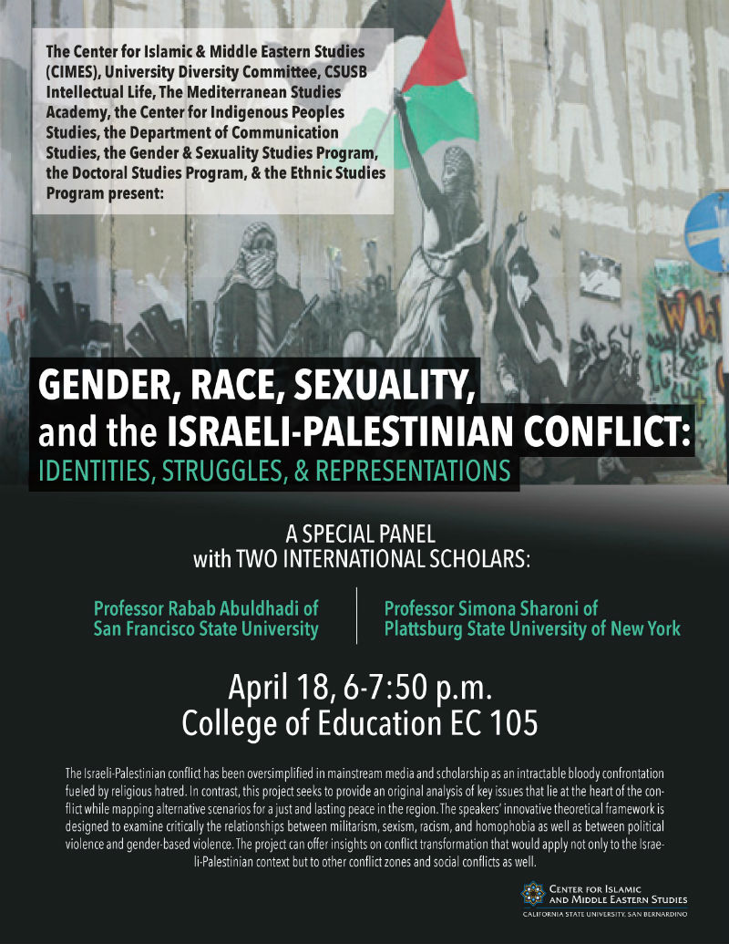 Gender, Race, & Sexuality Panel - Flyer