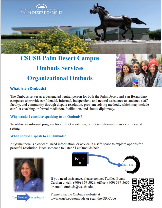 Palm Desert Info Flyer