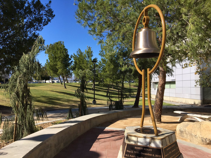 Photo of CSUSB's Peace Garden