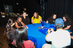 Photo of student employees at Palm Desert Campus