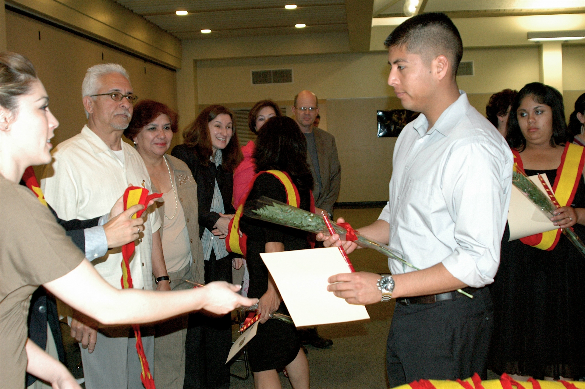 awarding a student