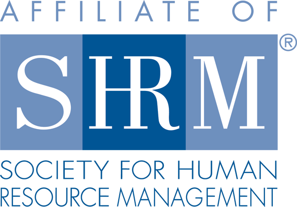 SHRM logo and text: Affiliate of SHRM, Society for Human Resource Management