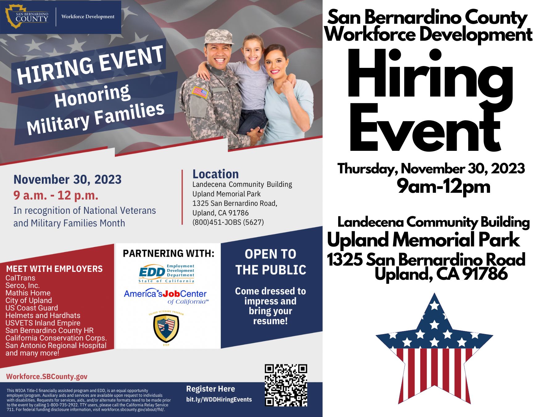 San Bernardino Hiring Fair