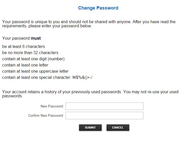 Screenshot step 3A reset password