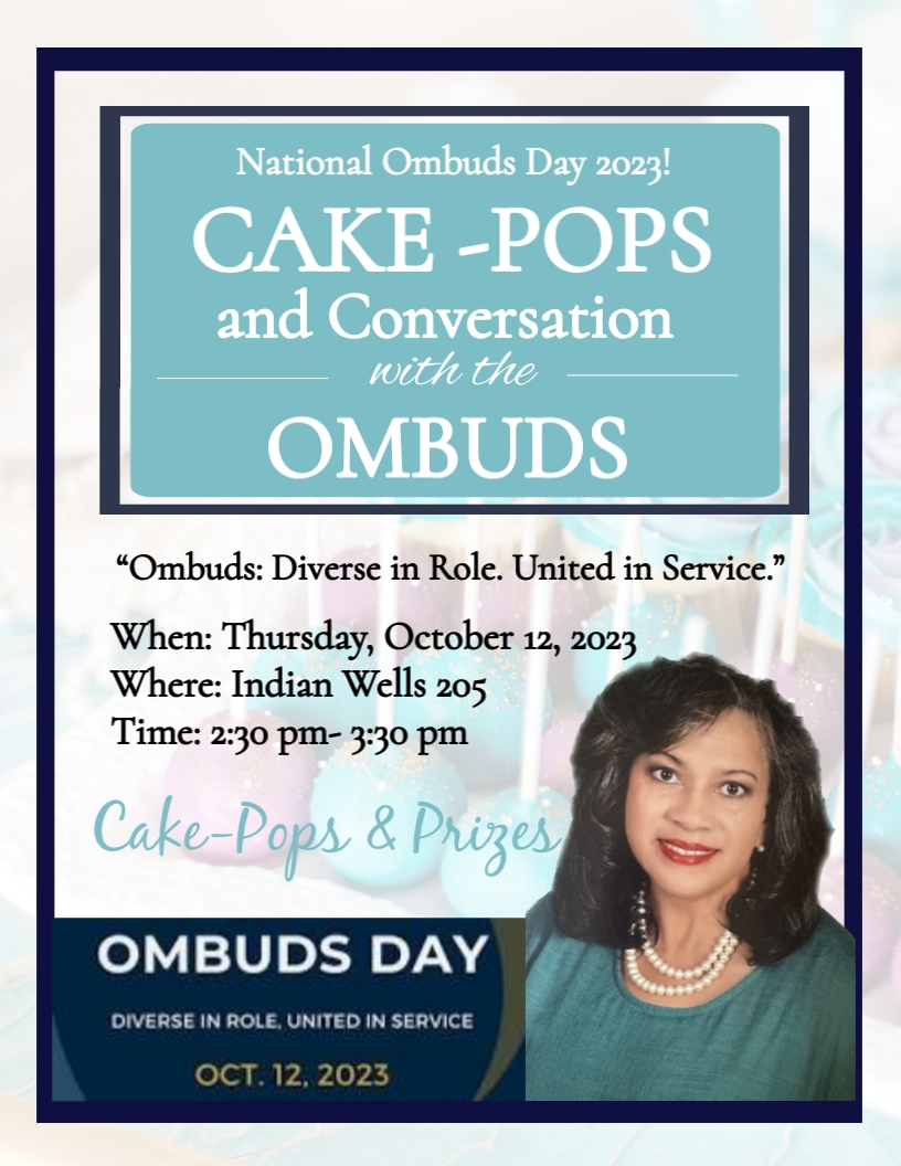 National Ombuds Day 2022 Palm Desert Campus
