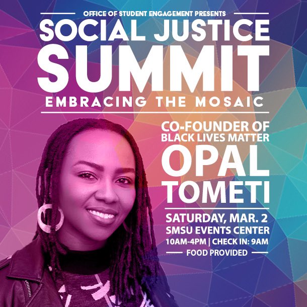 Social Justice Summit, featuring co-founder of Black Lives Matter, coming to CSUSB