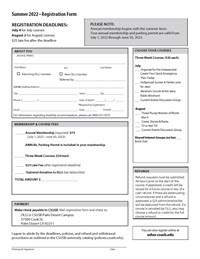 OLLI summer 2022 registration photo