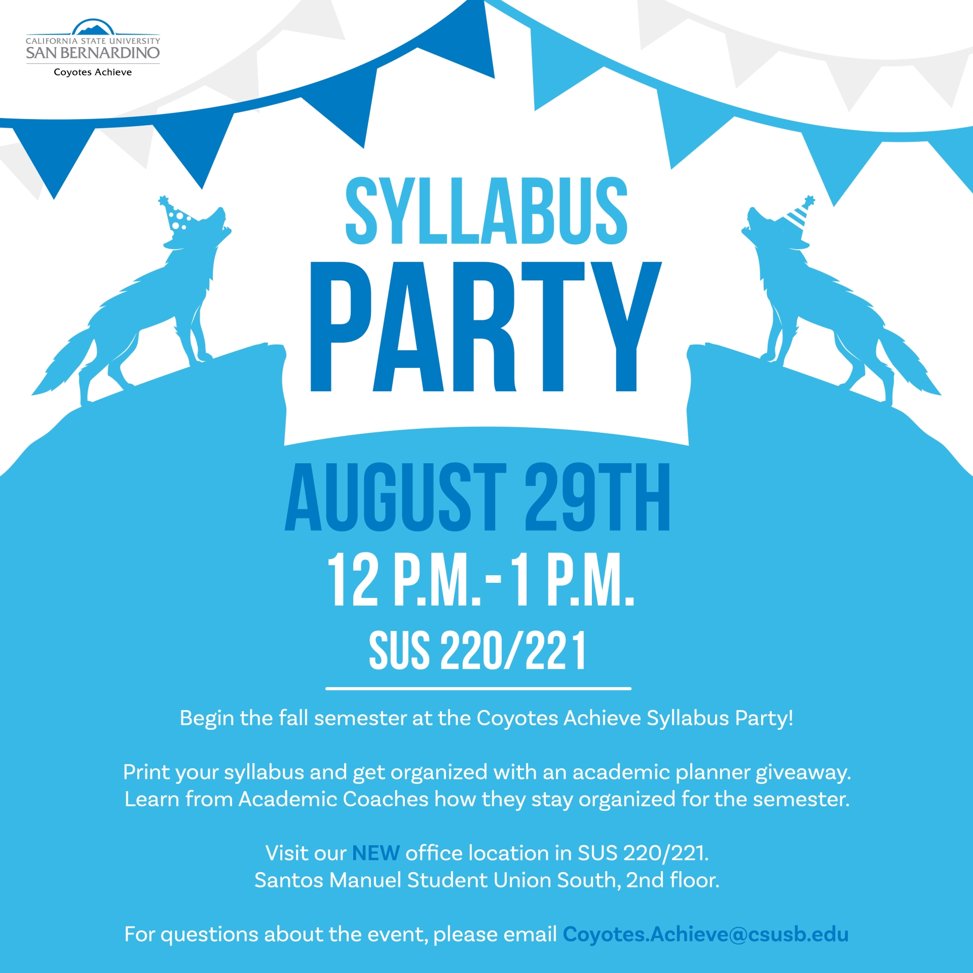 Syllabus Party Flyer