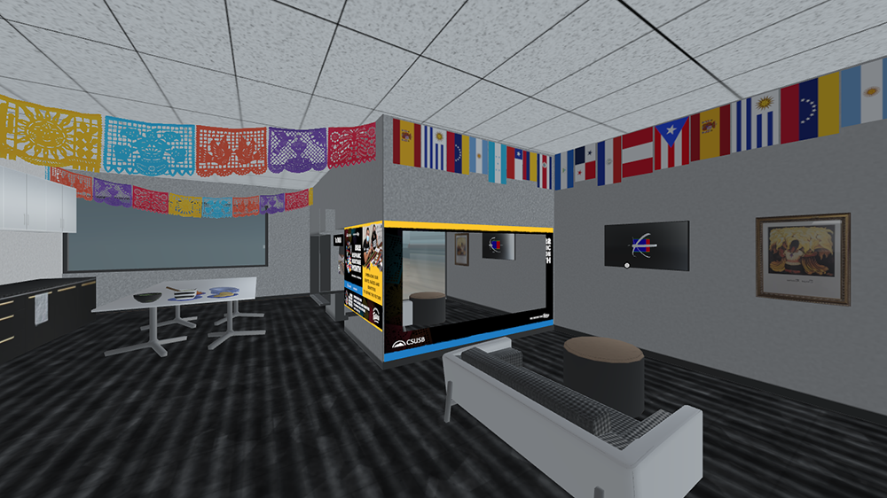 The LatinX Center screenshot of Virtual Tour view right