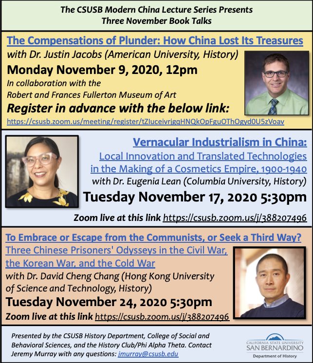 Modern China Lecture Series Flyer