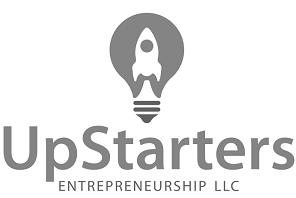 UpStarters LLC Logo Grey