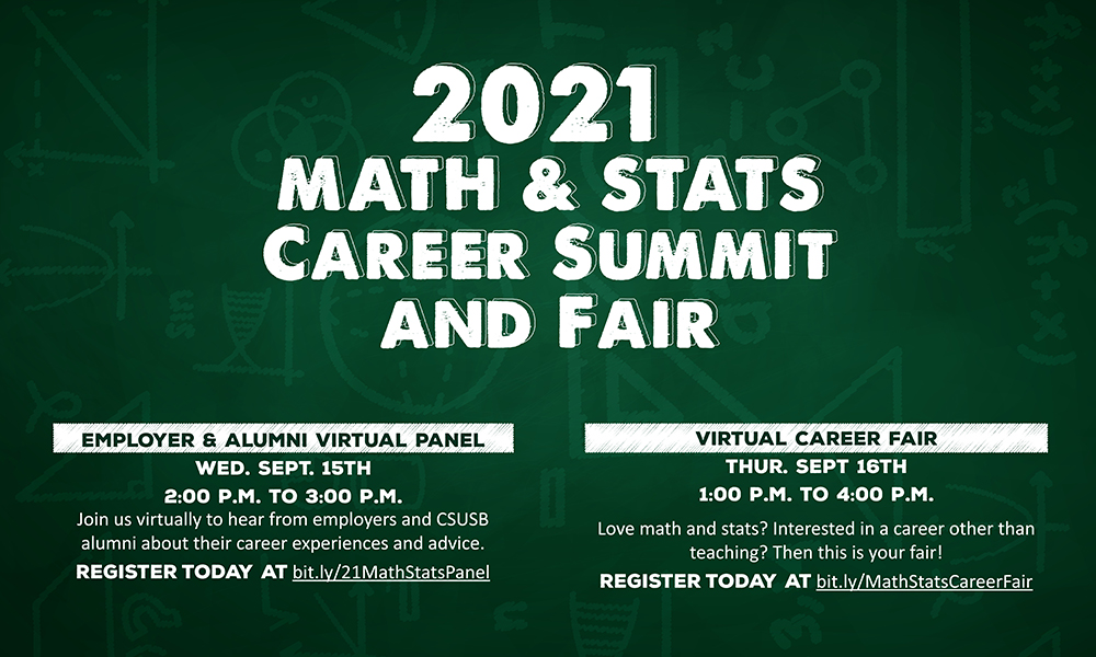 MATH & STATS Career Summit and Fair