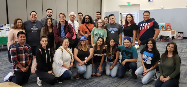Group photo at Hispanic Heritage Month Celebration at CSUSB