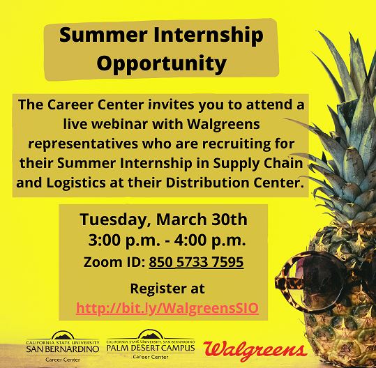 Walgreens SIO