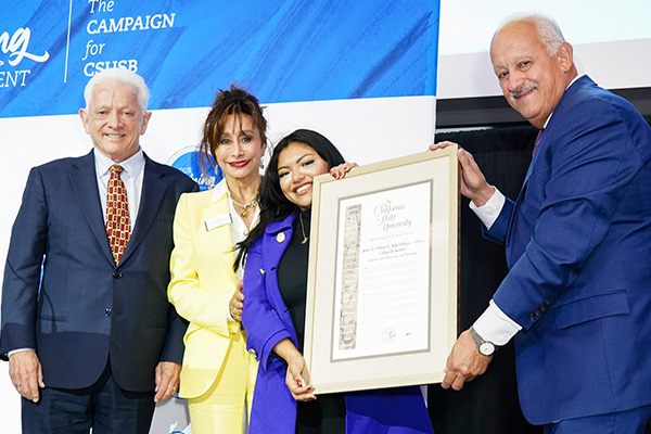 Jim and Judy with President Morales