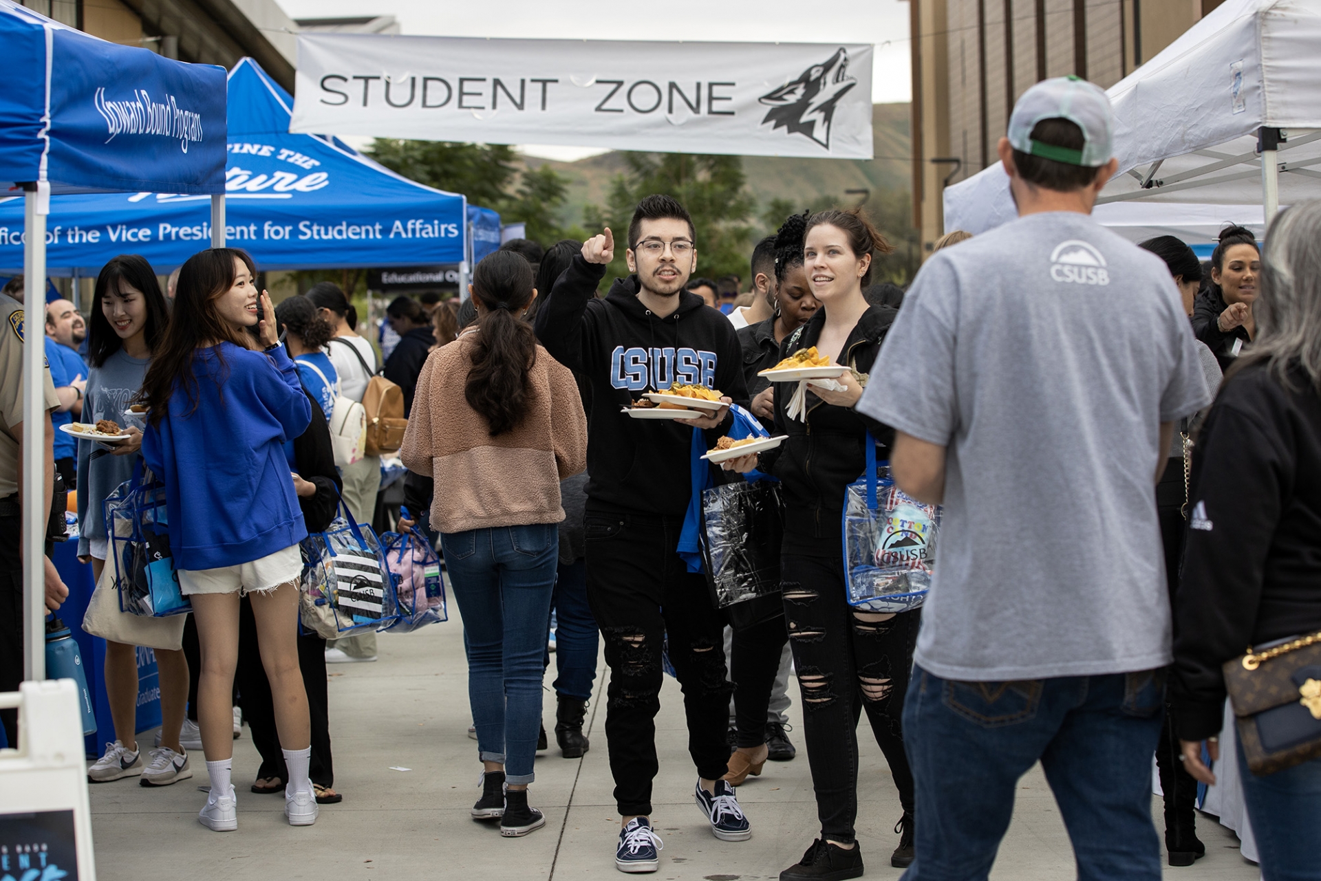 The Student Zone at Homecoming Bash