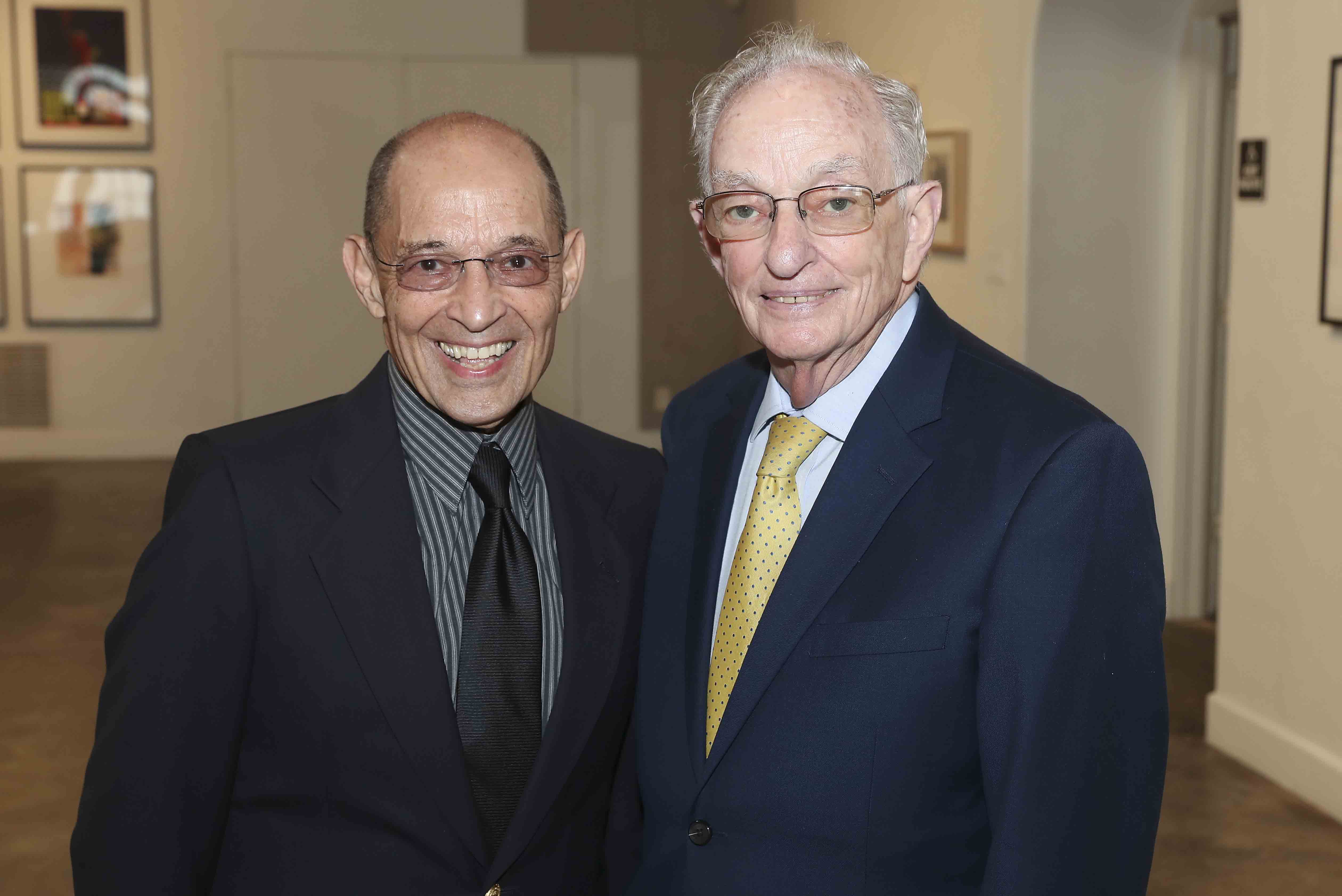 Gerald Sorin and Rabbi Hillel Cohn