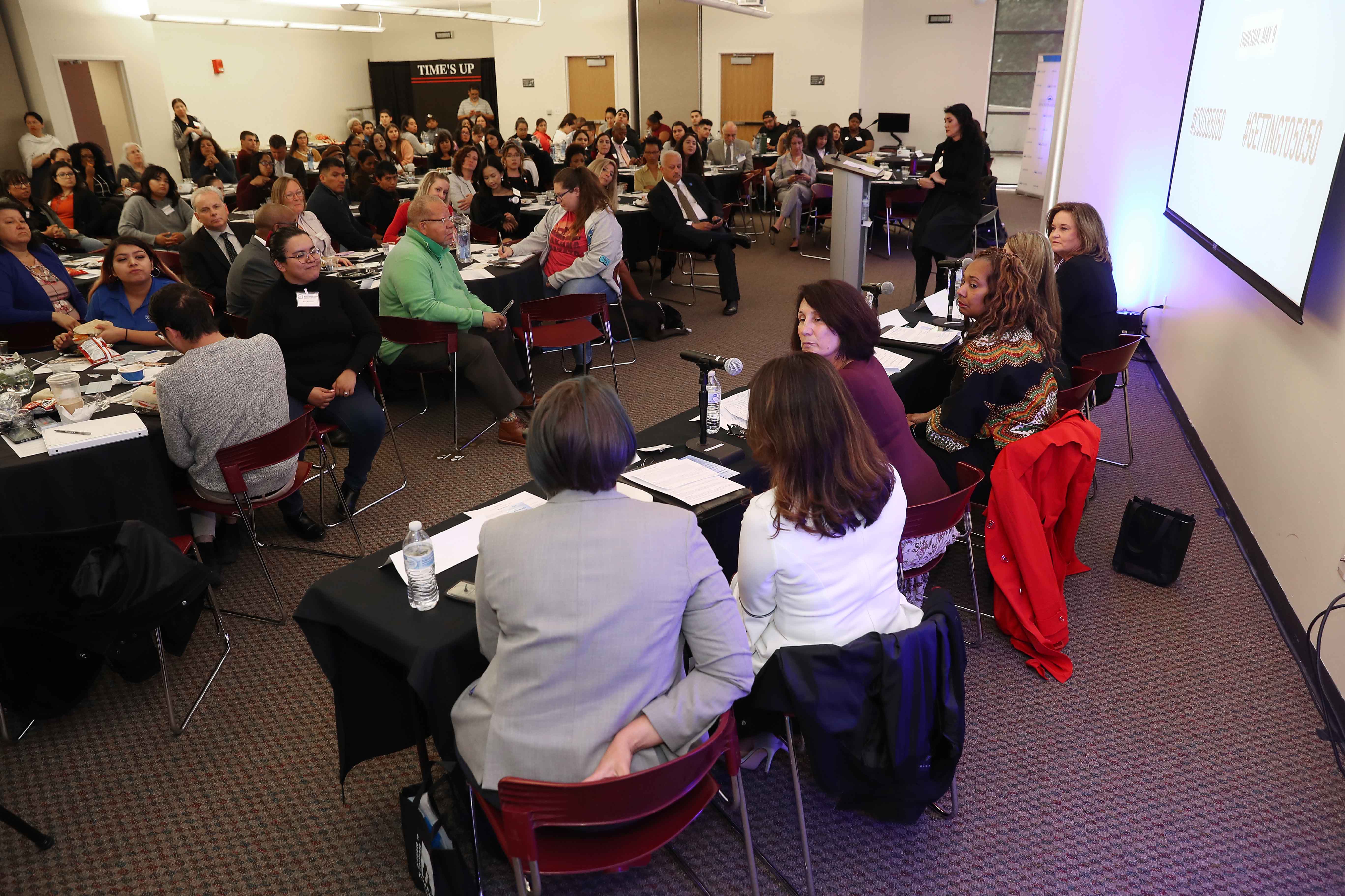 The event also featured a women’s leadership panel, 