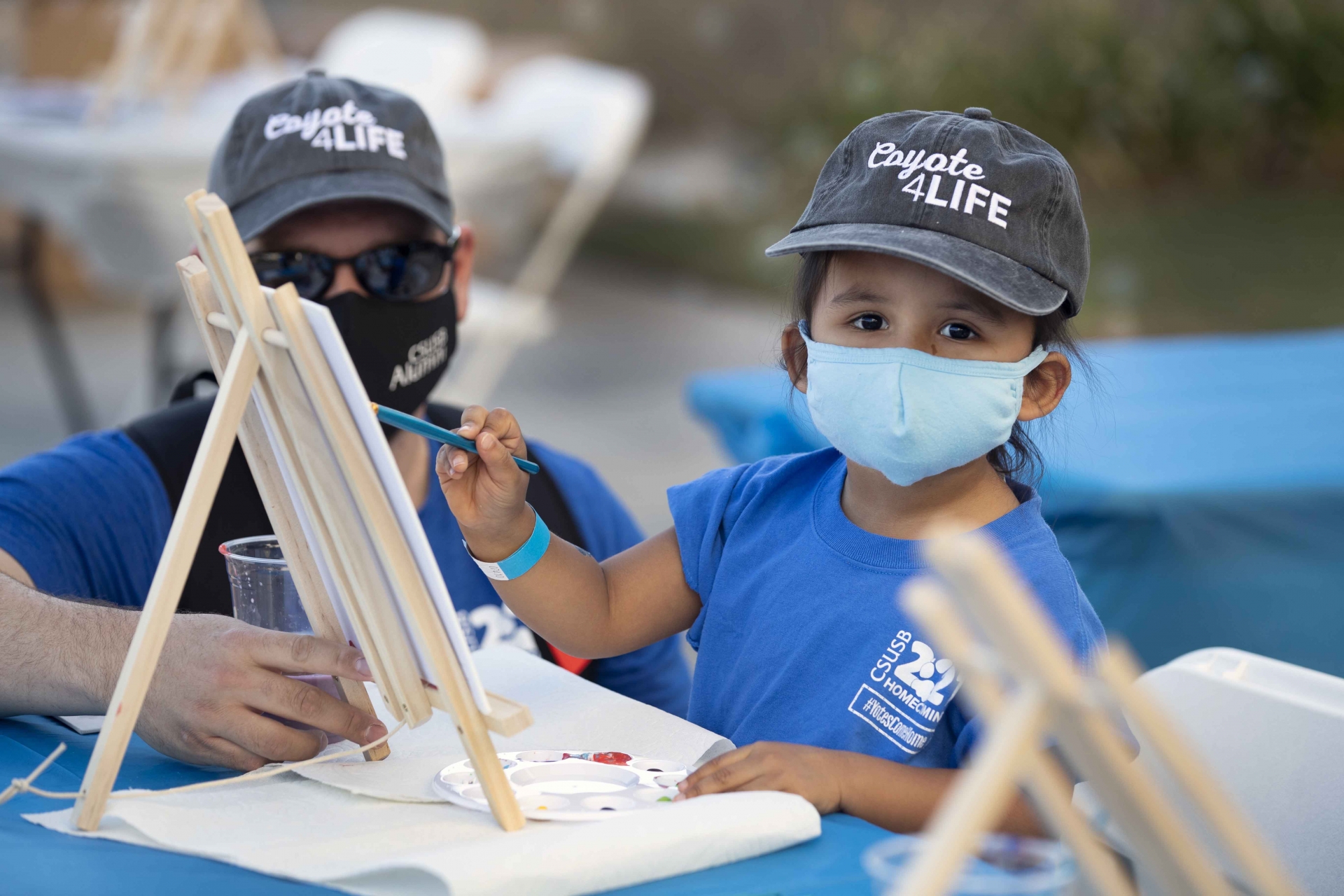 Kids at CSUSB's Homecoming Bash