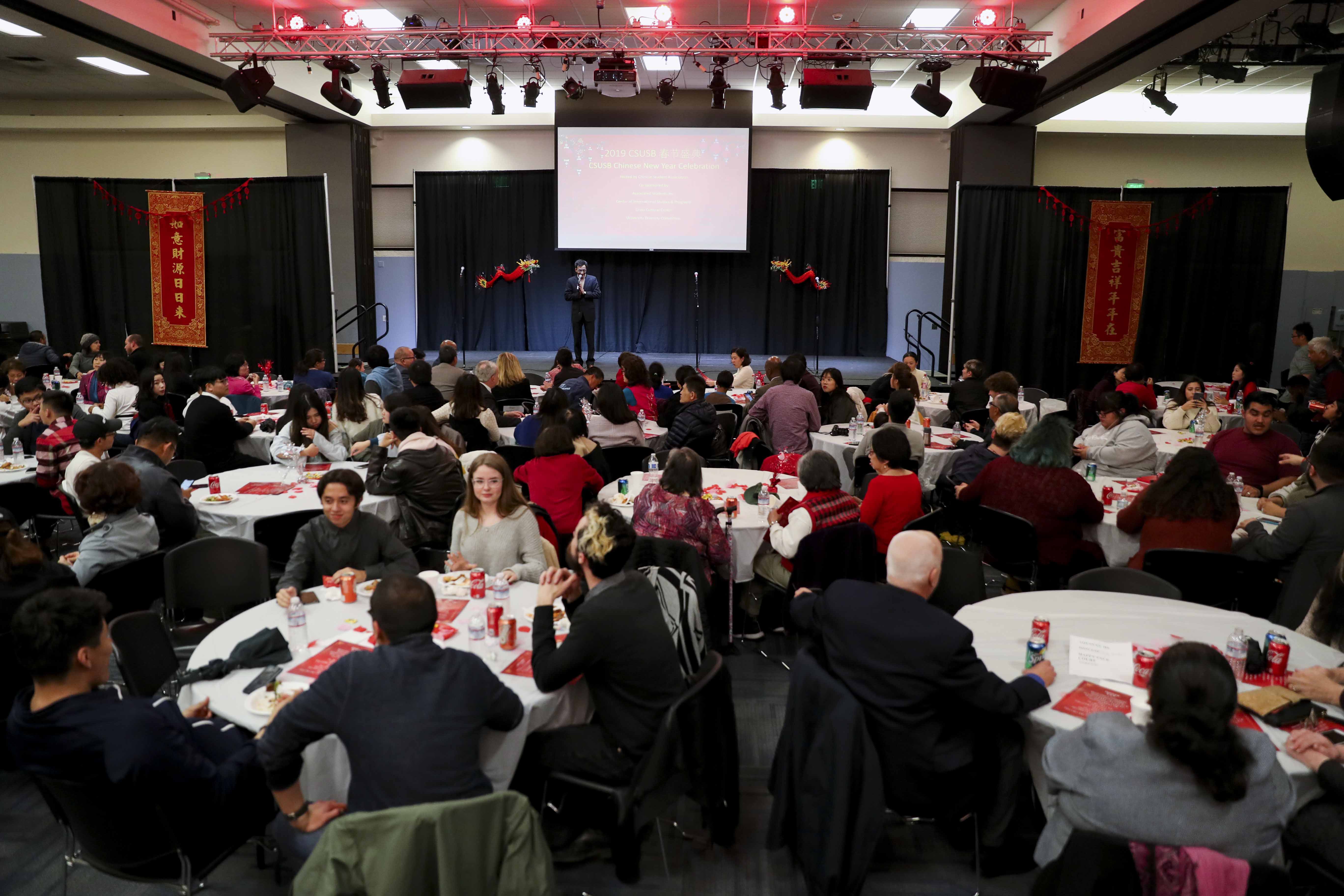 Large numbers of the Cal State San Bernardino family embraced and participated in the Chinese New Year festival, which took place at the Santos Manuel Student Union Events Center.