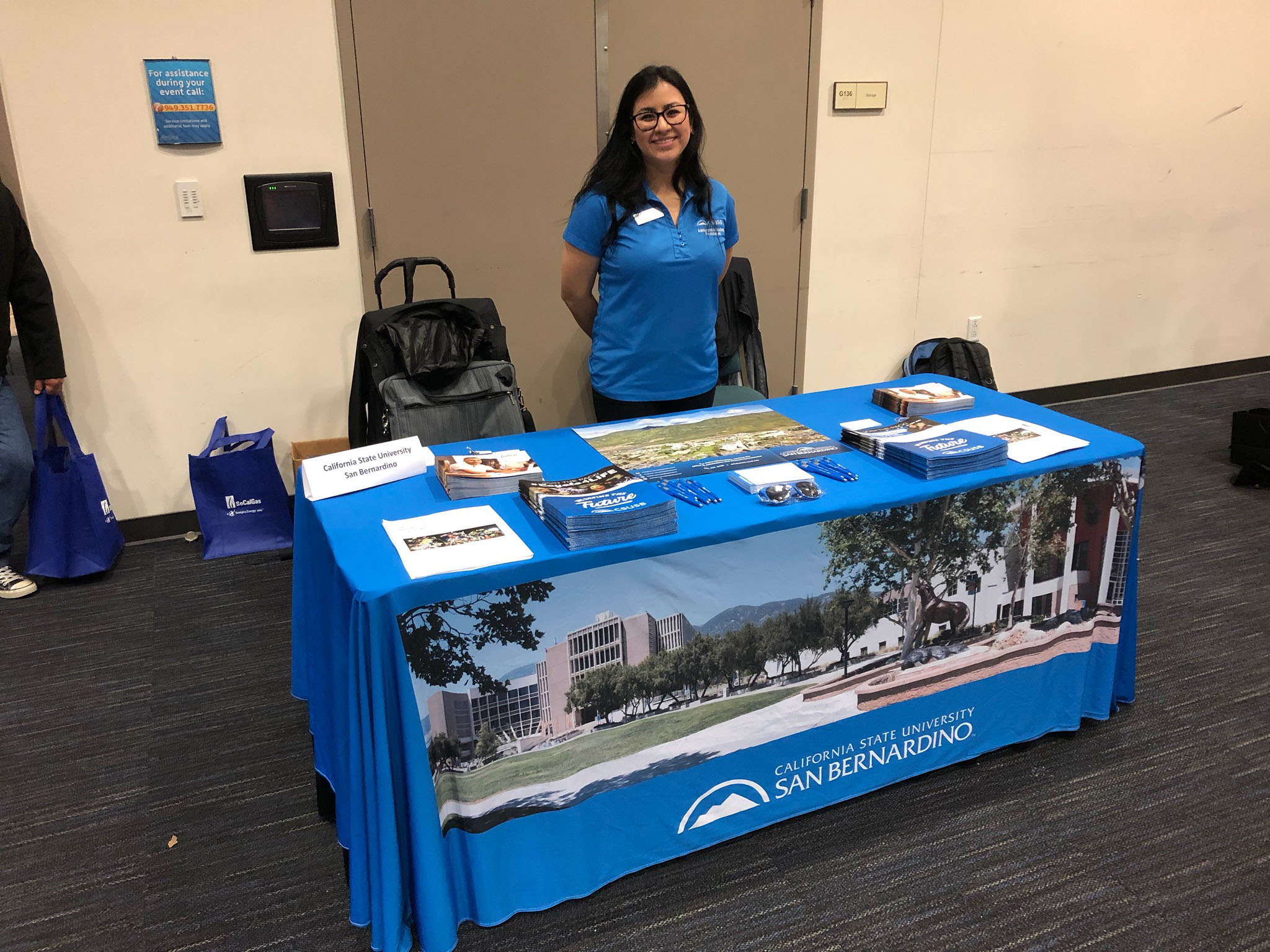 Melissa Davila, CSUSB Office of Admissions and Student Recruitment, 