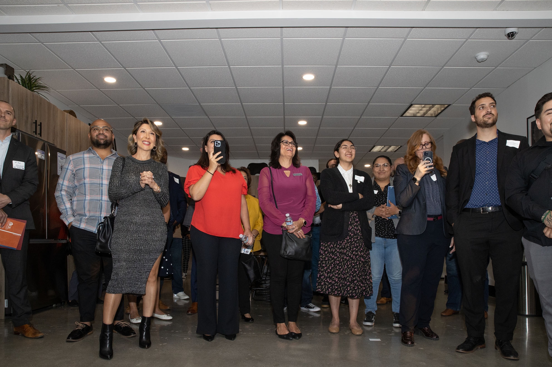 Guests at the Entrepreneurial Resource Center, which celebrated its grand opening on Nov. 2.