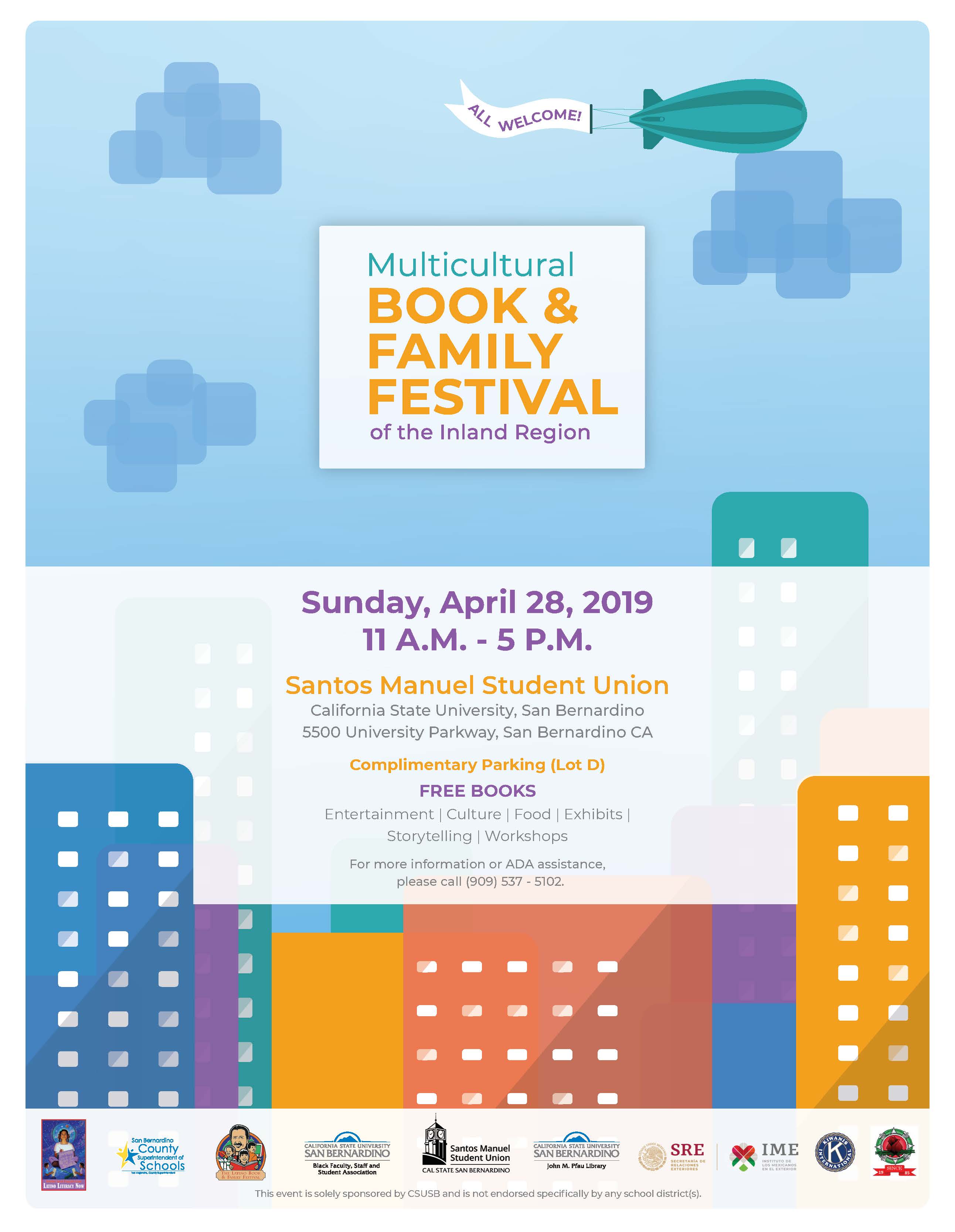 CSUSB’s John M. Pfau Library to host Multicultural Book and Family Festival CSUSB’s John M. Pfau Library to host Multicultural Book and Family Festival