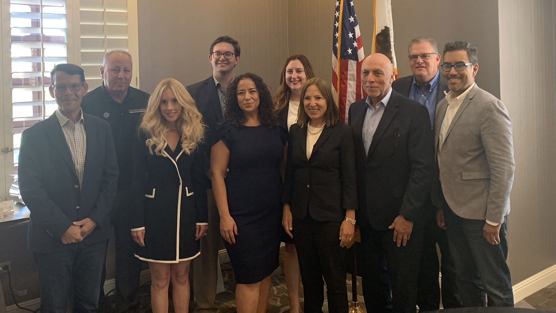 Group photo at the California Economic Summit on Oct. 12