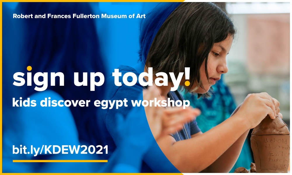 Kids Discover Egypt Workshop web flier
