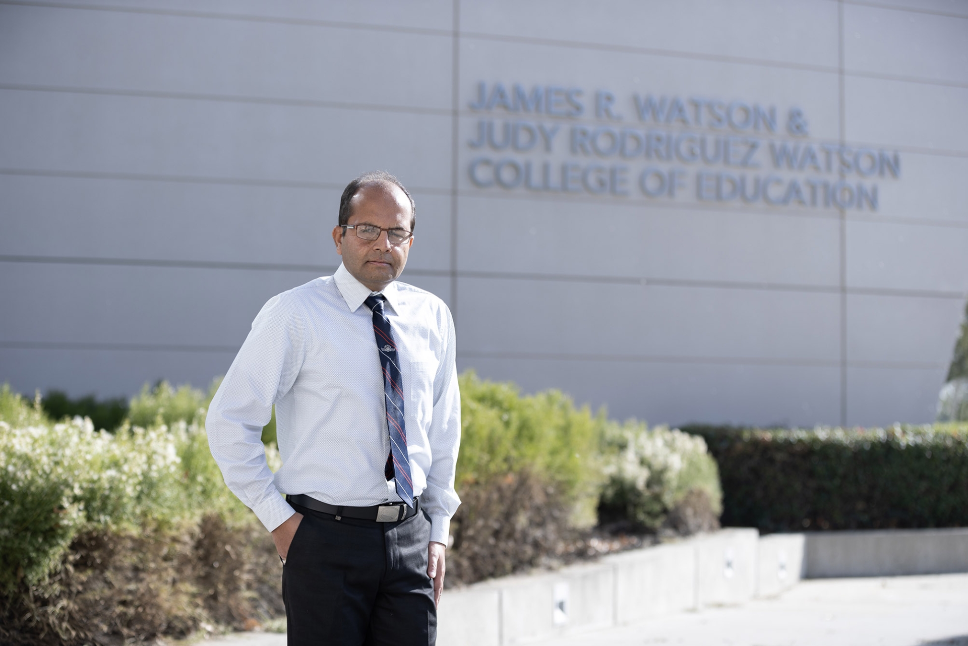 Abbas “Bobby” Quamar is an associate professor of special education, rehabilitation and counseling in CSUSB’s James R. Watson and Judy Rodriguez Watson College of Education.