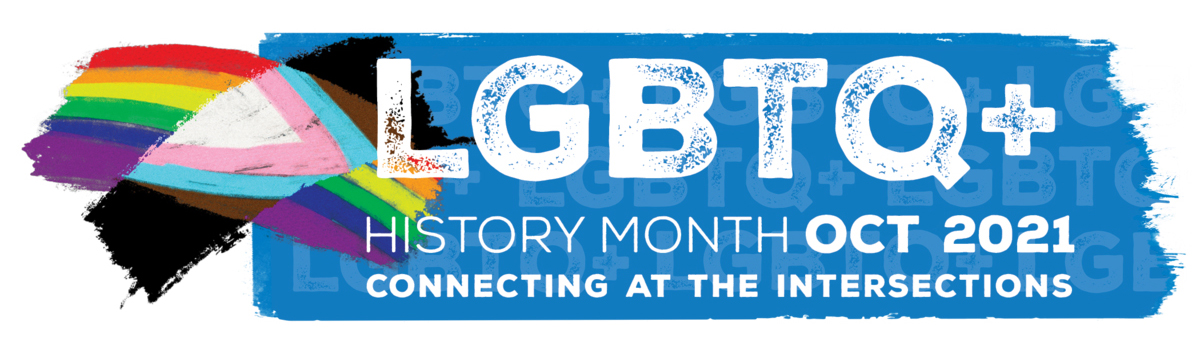 LGBTQ History Month banner