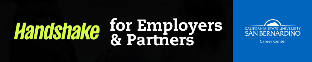 Handshake for Employers and Partners within the Career Center
