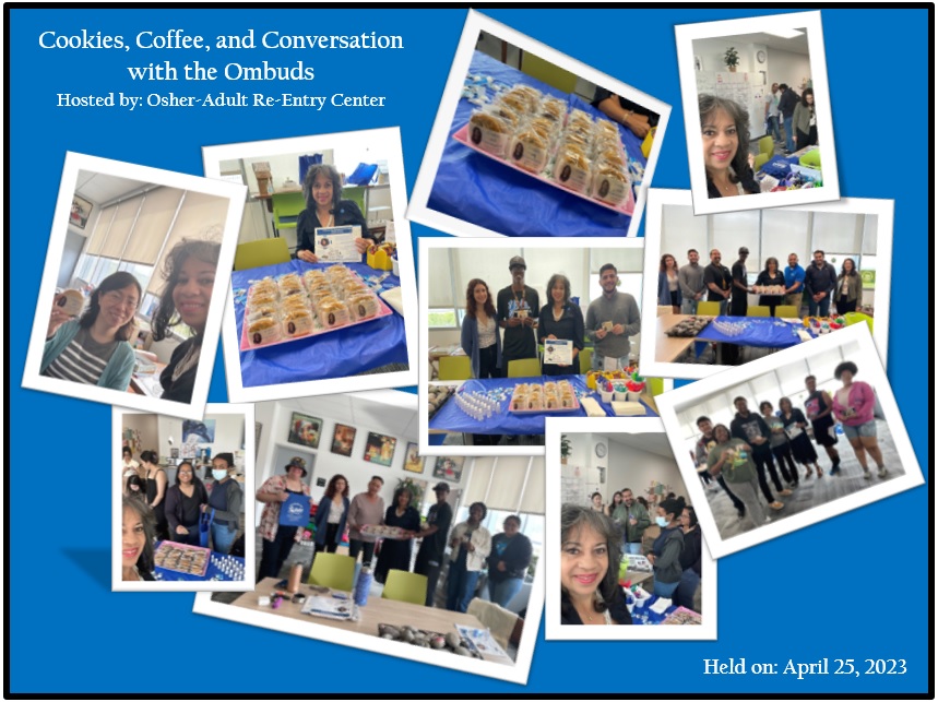Cookies, Coffee, and Conversation with the Ombuds