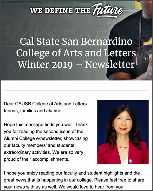 Winter 2019 Newsletter