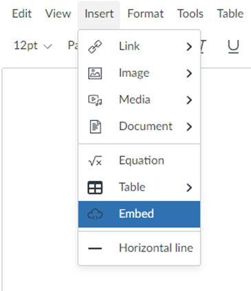 Embed YouTube Video