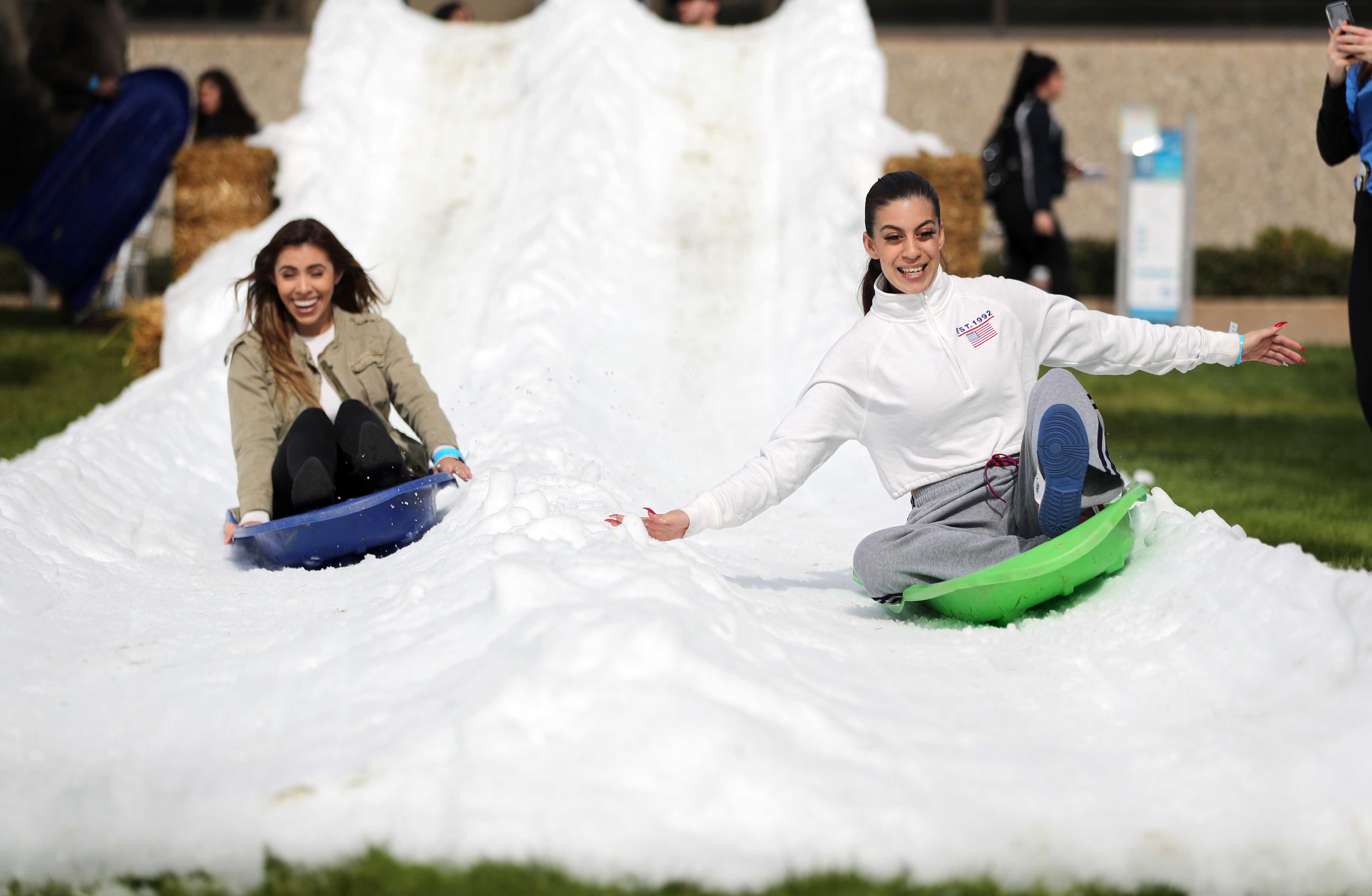 More sledding at Snow Day