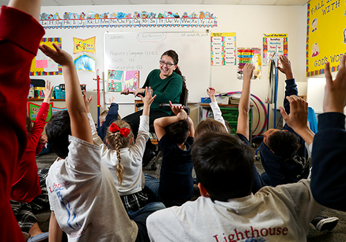 Teacher in Classroom