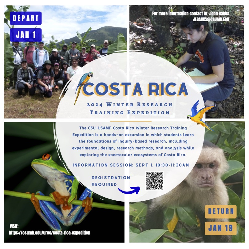 images of LSAMP Costa Rica REU