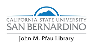 John M. Pfau Library Logo