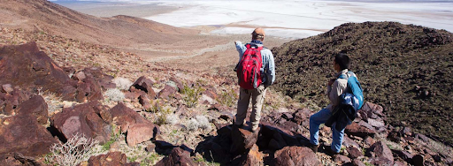 image of people on a mountain