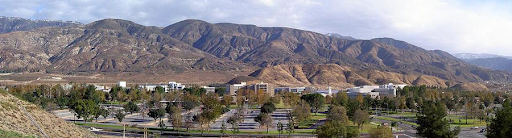 aerial view of CSUSB