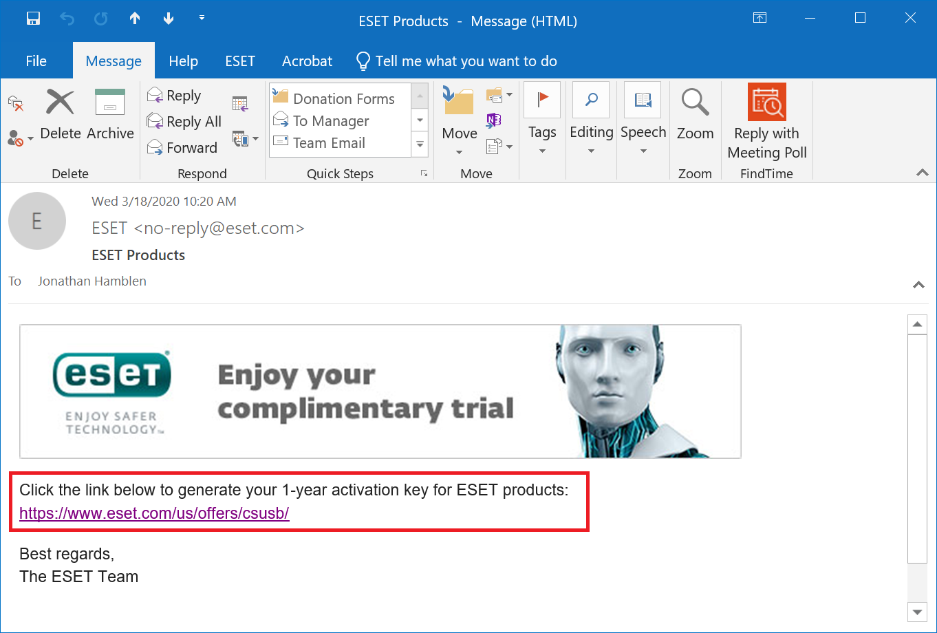 Get ESET 3