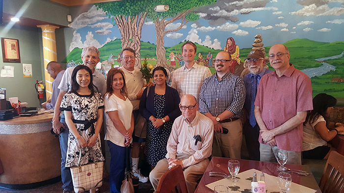 Hackel retires Group photo