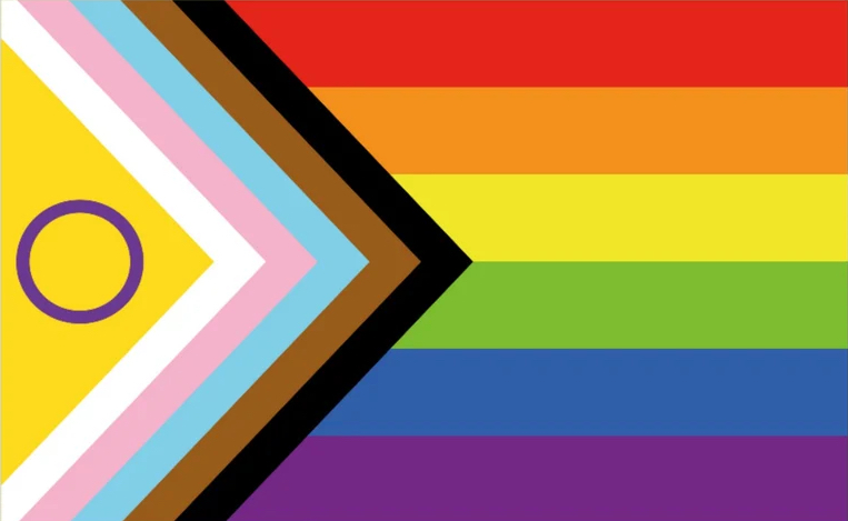 Progress/Inclusive Pride flag