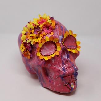 decorated calavera