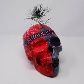 decorated calavera