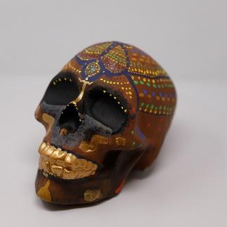decorated calavera
