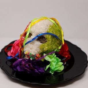 decorated calavera